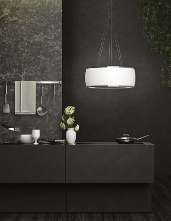 Вытяжка SOFFIO IS.58  White Satin Glass Falmec купить в Барнауле | Всегда в наличии! | Артикул CSAI58.E0P7#ZZZF461F | Официальный сайт LEADER-BT