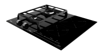 Варочная панель HYBRID JZC 64322 ABN гибридная газ и индукция BLACK