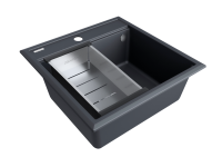 Комплект: Мойка STEPIA 50 + коландер ADVANCE PM115051-AN+A375-BS