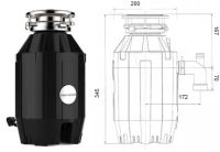 Измельчитель пищевых отходов BC810-AS
