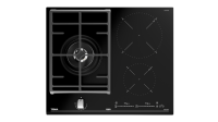 Варочная панель HYBRID JZC 63312 ABN гибридная газ и индукция BLACK