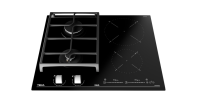 Варочная панель HYBRID JZC 64322 ABN гибридная газ и индукция BLACK