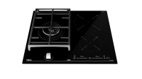Варочная панель HYBRID JZC 63312 ABN гибридная газ и индукция BLACK